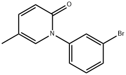 3-Bromo Pirfenidone Struktur