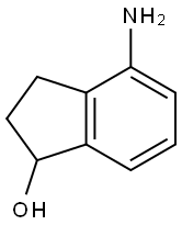 1H-Inden-1-ol, 4-amino-2,3-dihydro- Struktur