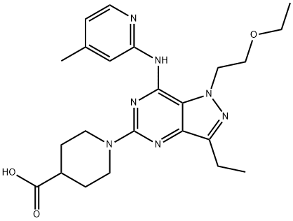 PDE5 inhibitor 42 Struktur