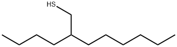 1-Octanethiol, 2-butyl- Struktur