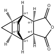 (3aα,4β,4aα,5aα,6β,6aα)-4,4a,5,5a,6,6a-hexahydro-4,6-etheno-1H-cycloprop[f]isobenzofuran-1,3(3aH)-dione Structure