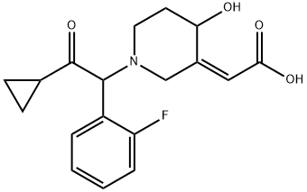 Prasugrel Related Impurity (Mixture of Diastereomers) Struktur