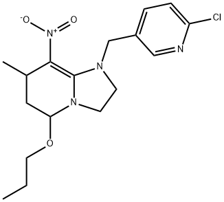 Propyl4-((2-((4,6-dimethoxypyrimidin-2-yl)oxy)benzyl)amino)[3,5-2H]benzoate Struktur