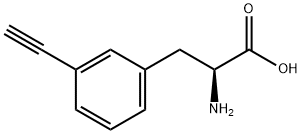 Phenylalanine, 3-ethynyl- Struktur