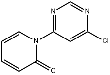 4-Chloro-6-(1H-pyridin-2-one)pyrimidine Struktur