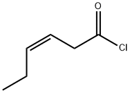 3-Hexenoyl chloride, (3Z)- Struktur