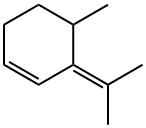 Cyclohexene, 4-methyl-3-(1-methylethylidene)- Struktur