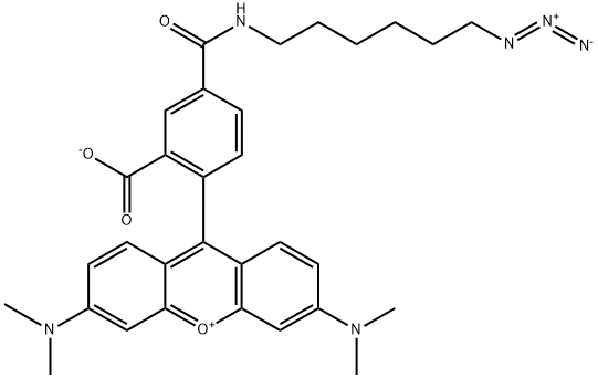 5-TAMRA Azide Struktur