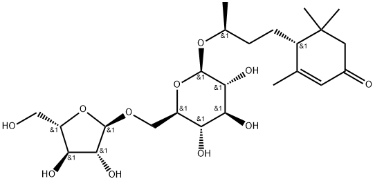 Leeaoside Struktur