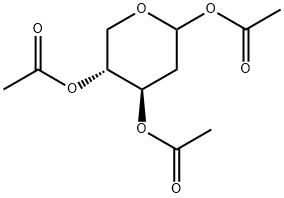 1,3,4-Tri-O-acetyl-2-deoxy-D-xylopyranose Struktur