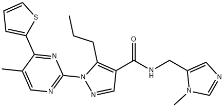 Insulin levels modulator, 1019254-94-4, 結(jié)構(gòu)式