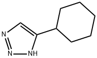 1H-1,2,3-Triazole, 5-cyclohexyl- Struktur