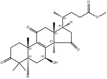 Methyl lucidenate A 結(jié)構(gòu)式