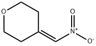 2H-Pyran, tetrahydro-4-(nitromethylene)- Struktur