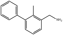 [1,1'-Biphenyl]-3-methanamine, 2-methyl- Struktur