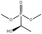 Phosphonic acid, P-[(1S)-1-hydroxyethyl]-, dimethyl ester Struktur