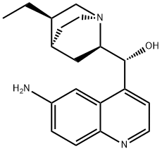 Hydrocinchonidine, 6'-amino- (6CI,7CI) Struktur