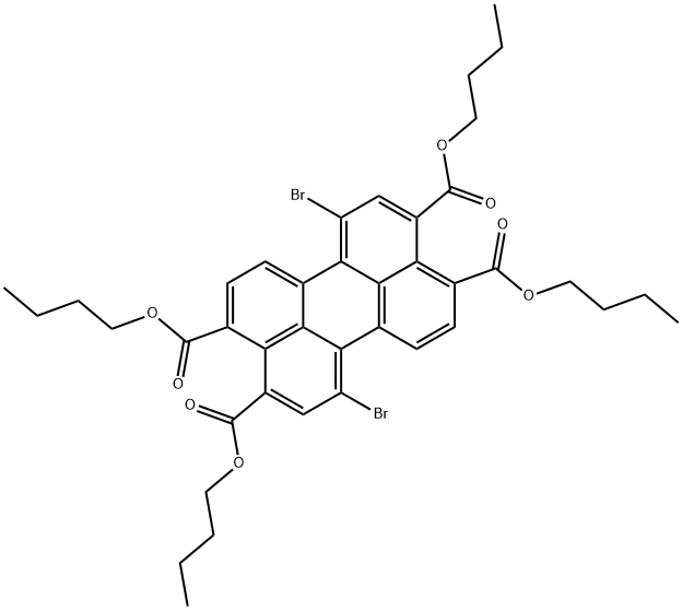 1,7-dibromoperylene-3,4,9,10-tetracarboxylic tetrabutyl ester