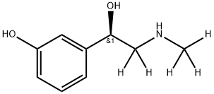 L-Phenylephrine-d5 Struktur