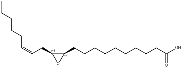 Oxiranedecanoic acid, 3-(2Z)-2-octenyl-, (2R,3S)-rel- (9CI) Struktur