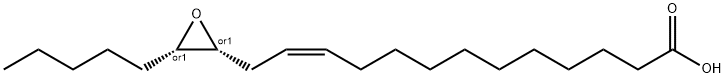 11-Tridecenoic acid, 13-[(2R,3S)-3-pentyl-2-oxiranyl]-, (11Z)-rel- Struktur