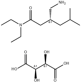 Pregabalin Impurity 31 L-Tartrate Struktur