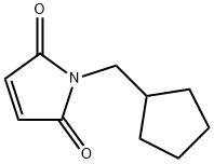 N-Cyclopentylmethylmaleinimide Struktur