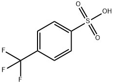 Benzenesulfonic acid, 4-(trifluoromethyl)- Struktur