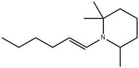 Piperidine, 1-(1E)-1-hexen-1-yl-2,2,6-trimethyl-