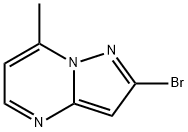 2-bromo-7-methylpyrazolo[1,5-a]pyrimidine Struktur