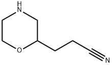 2-Morpholinepropanenitrile Struktur