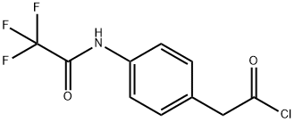 Benzeneacetyl chloride, 4-[(2,2,2-trifluoroacetyl)amino]-