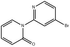 4-Bromo-2-(1H-pyridin-2-one)pyridine Struktur