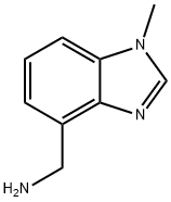 (1-methyl-1H-1,3-benzodiazol-4-yl)methanamine Struktur