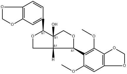 2',6'-Dimethoxypaulownin Struktur