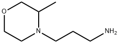 4-Morpholinepropanamine, 3-methyl- Struktur