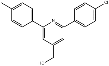 JR-9138, (2-(4-Chlorophenyl)-6-p-tolylpyridin-4-yl)methanol, 97% Struktur