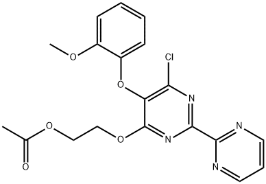 Bosentan Acetate Struktur