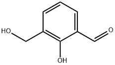 Benzaldehyde, 2-hydroxy-3-(hydroxymethyl)- Struktur