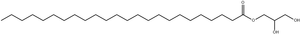 Tetracosanoic acid, 2,3-dihydroxypropyl ester Struktur