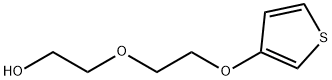 2-(2-(thiophene-3-oxyxy) Ethoxy) Ethanol  Struktur