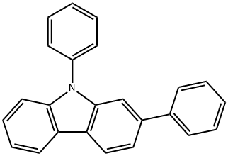 2,9-二苯基咔唑, 1187235-30-8, 結(jié)構(gòu)式