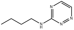 1,2,4-Triazin-3-amine, N-butyl- Struktur