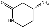 (R)-4-Amino-piperidin-2-one Struktur