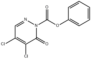 phenyl 4,5-dichloro-6-oxopyridazine-1(6H)-carboxylate