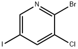 2-bromo-3-chloro-5-iodopyridine Struktur