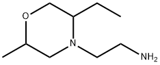 4-Morpholineethanamine, 5-ethyl-2-methyl- Struktur