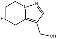 (4,5,6,7-Tetrahydropyrazolo[1,5-a]pyrazin-3-yl)methanol Struktur