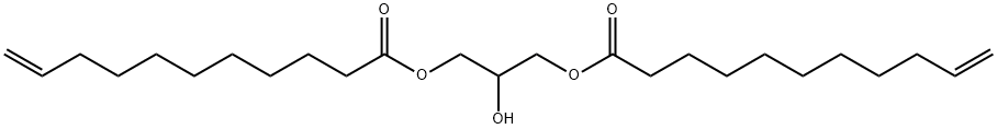 Glyceryl 1,3-Diundecylenate Struktur