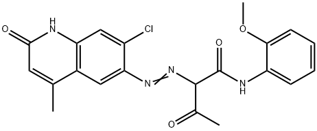 C.I. Pigment Yellow 105 Struktur